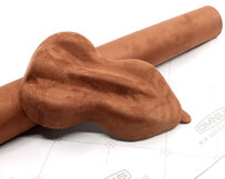 ALCANTARA-LOOK WRAP