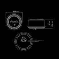 Strands FOR9T Geo Outline Marker Light &ndash; Red