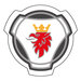 EMBLEM STICKER - 21 SCANIA GRIFFIOEN WHITE/RED