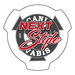 EMBLEM STICKER - 33 NEXT STYLE WHITE/RED