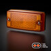 OMNIUS LED SIDE MARKER LAMP - LED ORANGE / LENS ORANGE - FLASHING LIGHT