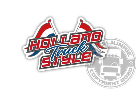 HOLLAND TRUCK STYLE - FULL PRINT STICKER