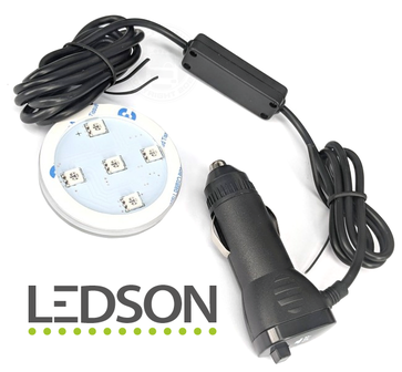 LEDSON - POPPY LED - RGB - CIGARETTE PLUG - 12-30V