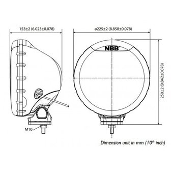 NBB 255 - LEDSON Xtreme FOCUS D2Y - SPOTLIGHT