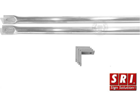 ClassicSignFront&reg; Universal Fittings in Aluminum
