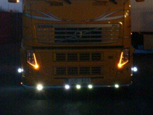 YELLOW CITY LIGHT DIODE- SUITABLE FOR VOLVO FH / FM FROM 2009
