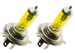 H4 - YELLOW - 24V - 70W - 2 PCS