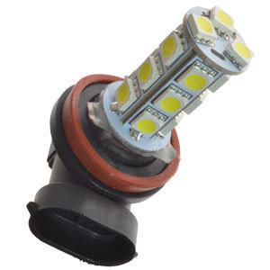 H11 LED-lamp XENON LOOK 18 SMD 24V - TRUCKJUNKIE