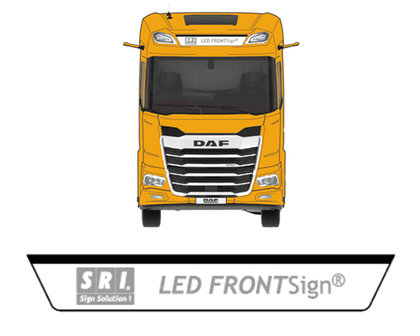 DAF XF NEW FRONT LED SIGN