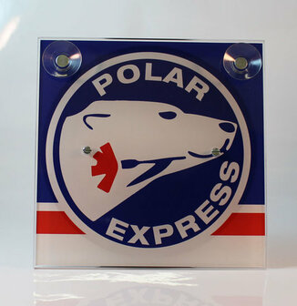 POLAR EXPRESS RED/BLUE - LIGHTBOX DELUXE - FRONT PLATE SET