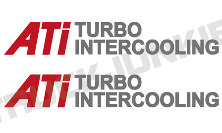 ATI turbo intercooling raam sticker
