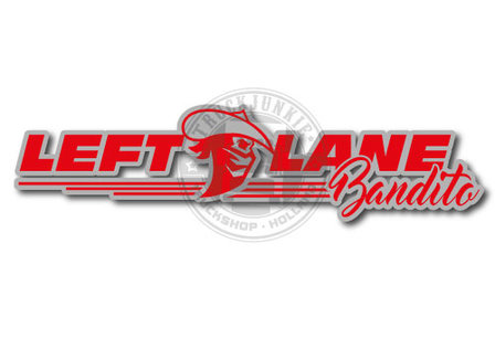 LEFT LANE BANDITO -NEW- STICKER - 2 COLOR