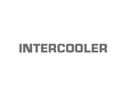 INTERCOOLER - STICKER - UPRIGHT / SOLID