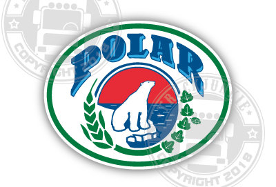 POLAR - POLARBEAR - FULL PRINT STICKER