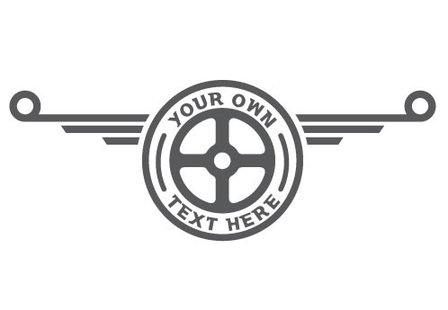 DAF - LOGO WITH YOUR OWN TEXT
