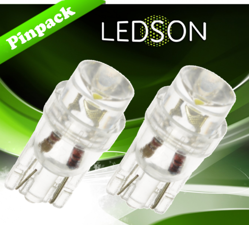 LED WARM WHITE 1 diode 24V W5W