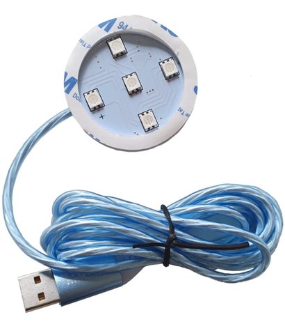 LEDSON - "RUNNING" POPPY LED - BLUE - USB
