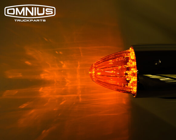 OMNIUS - TORPEDO LAMP LED - ORANGE