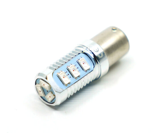 LEDSON - P21W / BA15S - 12SMD LED - 10-40V - ORANGE