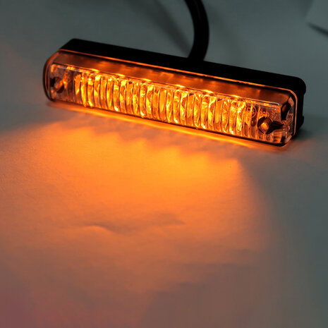 LEDSON WARNLEUCHTE FÜR GRILLMONTAGE ORANGE LED (ECE R65/R10/SAE)