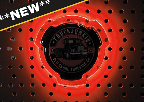 RED - ILLUMINATED EMBLEM - SUITABLE FOR SCANIA