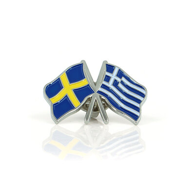 PIN - SWEDEN - GREECE - SILVER