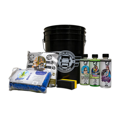 TJ Bucket Set Tires, Windows, Paint, and Foam