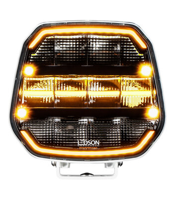 Ledson Epix9+ Strobe Wide Driving Beam auxiliary light 9&quot; (Ivory white, Powerboost)