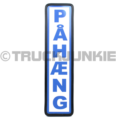PAHAENG SIGN BLUE - 40X10CM