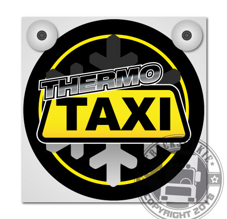THERMO TAXI - LIGHTBOX DELUXE - FRONT PLATE SET