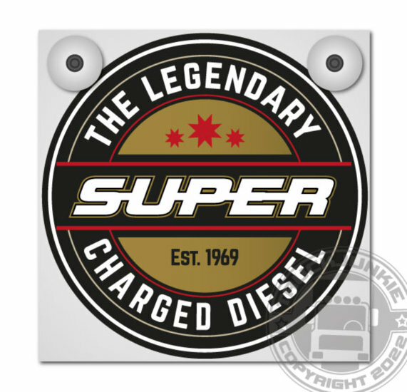 THE LEGENDARY NEW - SUPER CHARGED DIESEL - LIGHTBOX DELUXE - FRONT PLATE SET