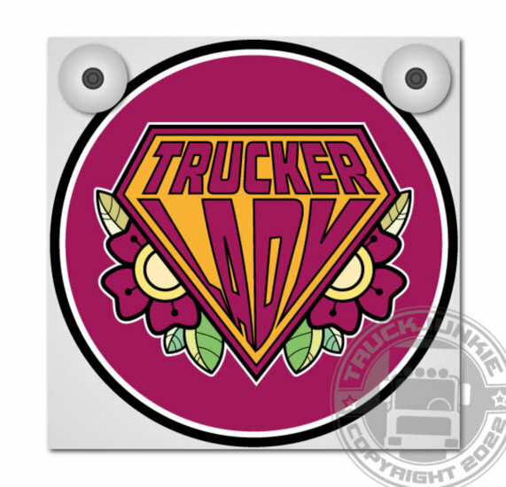 TRUCKER LADY - ROSES - LIGHTBOX DELUXE - FRONT PLATE SET