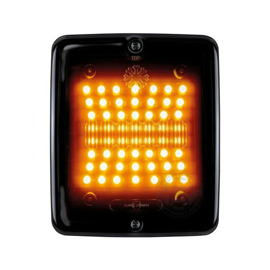 BLOKLAMP ZWART RICHTINGAANWIJZER STRANDS