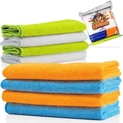 3-PACK - ULTRA FLUFFY MICROFIBER - Quick&#039;n Gloss - 500 g/m2 - 40x40cm