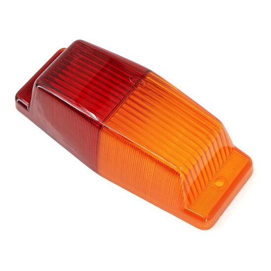 GLASS - ORANGE/RED - DOUBLE BURNER