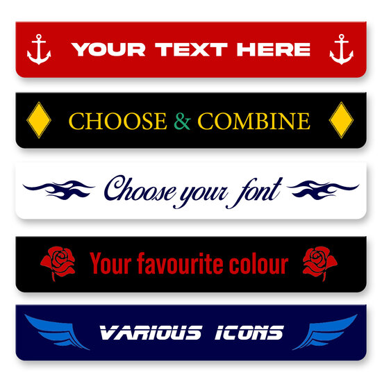 MUD FLAP 250 X 25CM - CUSTOM DESIGN - NEW EDITOR