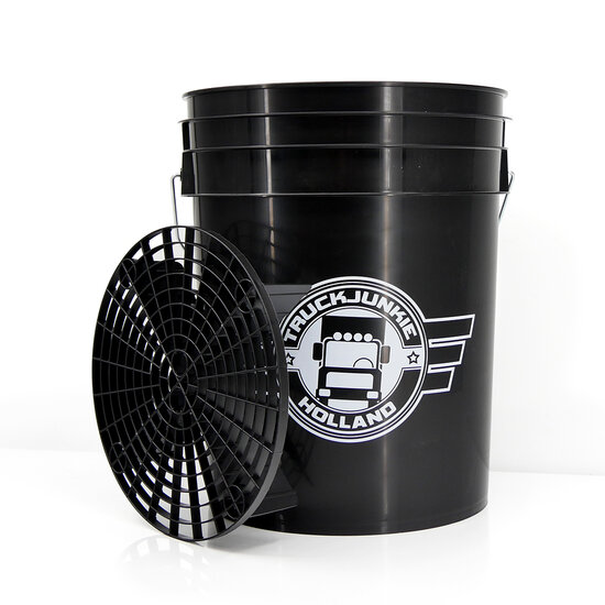 Grid Guard Bucket TruckJunkie 20 liter - Black