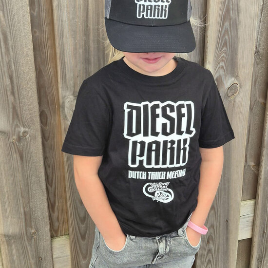 TRUCKJUNKIE Dieselpark KIDS T-SHIRT Black