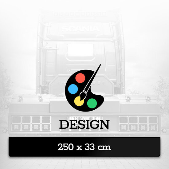 MUD FLAP 250 X 33CM - CUSTOM DESIGN