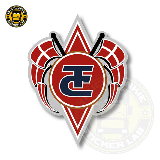 Ronny Ceusters Sticker - Flags Diamond