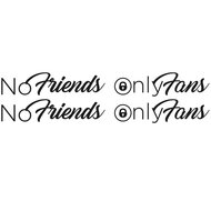 NO FRIENDS ONLY FANS - STICKER SET