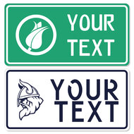 CUSTOM METAL PLATE PRINTED - AMERICA