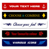 MUD FLAP 250 X 25CM - CUSTOM DESIGN - NEW EDITOR