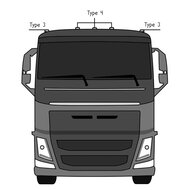 VOLVO TOP LIGHT 2012 &ndash; TYPE 4 &ndash; SET
