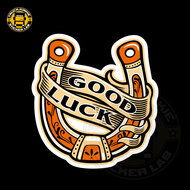 Good Luck - Full print sticker