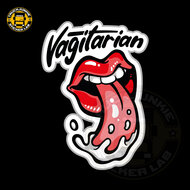 Vagitarian - Full print sticker