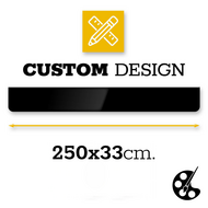 MUD FLAP 250 X 33CM - CUSTOM DESIGN - NEW EDITOR