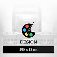 MUD FLAP 250 X 33CM - CUSTOM DESIGN - NEW EDITOR