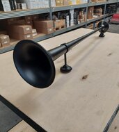 Nedking Brass Air Horn 95cm Black