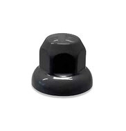 PLASTIC WHEEL NUT COVER 32MM BLACK